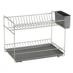 Escurreplatos sauvic 90985 inox pequeño