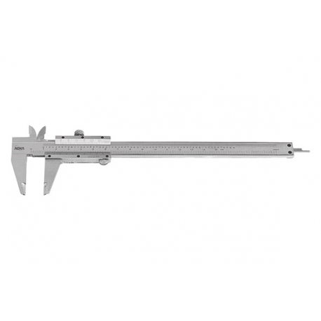 Pie de rey inox mate acha 17 240d 150 mm