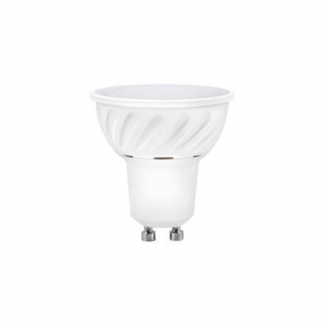 Bombilla led dicroica gu-10 8w 800 lumenes matel aluminio pc - luz fria