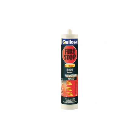 Masilla refractaria fire stop 300 ml negro quilosa