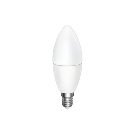 Bombilla led vela e-14 5w 450 lumenes luz calida