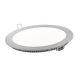 Downlight led redondo 18w luz calida, plata 