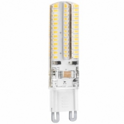 Bombilla led g-9 5w 450 lumenes matel silicona - luz calida