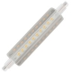 Bombilla led lineal r-7 118 mm 12w 1200 lumenes matelaluminio pc - luz fria