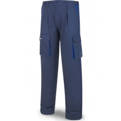 Pantalon algodon marca supertop azul 52