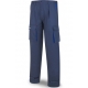 Pantalon algodon marca supertop azul 38