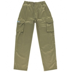 Pantalon largo marca proteccion laboral beige 54