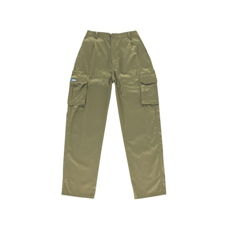 Pantalon largo marca proteccion laboral beige 54