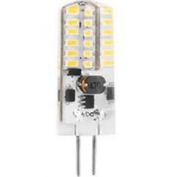 Bombilla led g-4 silicona 3w matel luz fria