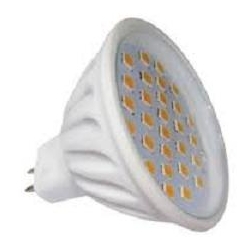 Bombilla led dicroica mr16 10w 950 lumenes luz calida