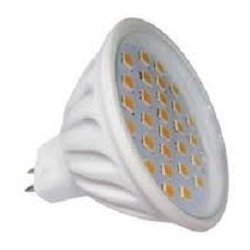 Bombilla led dicroica mr16 10w matel 120º smd 980 lm aluminio pvc luz neutra