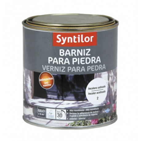 Barniz para piedra incoloro satinado 2,5 l