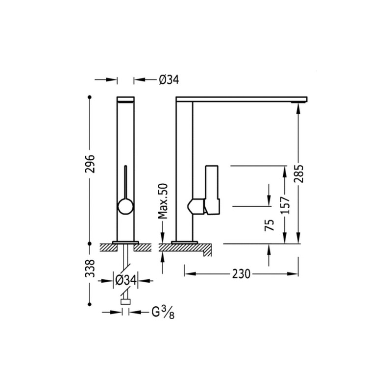 ⇒ Monomando cocina tres exclusive class fregadero vertical extraible acero  205.487.02 ▷ Precio. ▷ Comprar con los Mejores Precios. Ofertas online