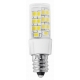 Bombilla led tubular e-14 5w 500 lumenes matel ceramica- luz fria