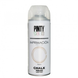 Imprimacion spray pintyplus chalk blanca 520 cc