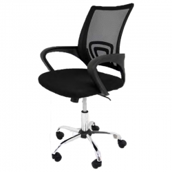 Silla de oficina colors negro