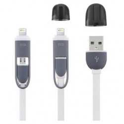 Conexion usb micro usb iphone 1m