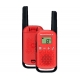 Intercomunicador walkie talkie motorola t42 red pack
