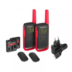 Intercomunicador walkie talkie motorola t62 red pack