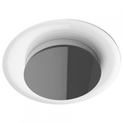 Aplique led luz calida redondo 20 w ip65 interior exterior 