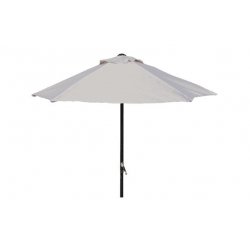 Parasol aluminio 200 cm tubo 32 mm con manivela arena