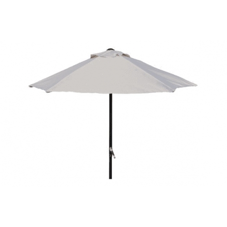 Parasol aluminio 200 cm tubo 32 mm con manivela arena