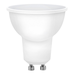 Bombilla led dicroica gu-10 5w conjunto 3 unidades matel luz neutra