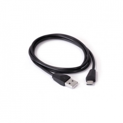 Conexion usb 2.0 macho a usb tipo c negro 1m