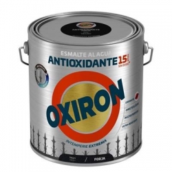 Esmalte forja oxiron al agua 2.5 l negro