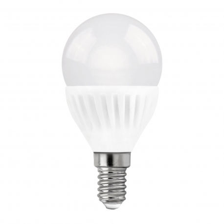 Bombilla led esferica e-14 10w 1000 lumenes matel luz fria