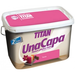 Pintura plastica titan 2,5 l monocapa fucsia