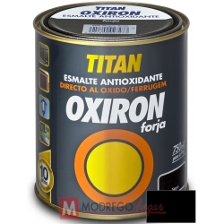 Esmalte forja oxiron 750 ml negro titan