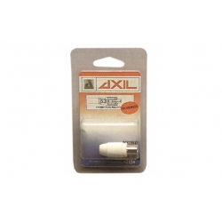 Conector recto blindado blanco axil mp-612e h9.5