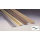 Tapajuntas metalico adhesivo ceramica inofix 2128-1 acero 985 mm