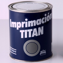 Imprimacion titan 4 l rojo interiores