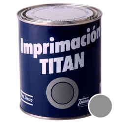 Imprimacion titan 750 ml gris interiores