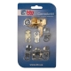 Cerradura buzon btv kit diamante oro