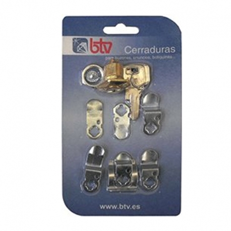 Kit Cerradura Diamante Cartero BTV - Cerradura Plus