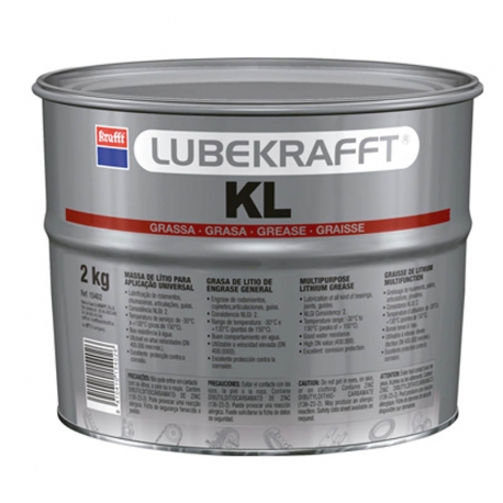 Grasa de litio de engrase general krafft kl 2 kg