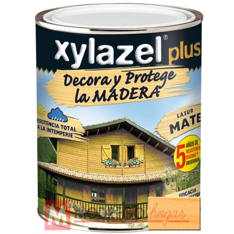 Barniz para madera 750 ml incoloro xylazel plus mate