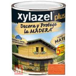 Barniz para madera 750 ml caoba xylazel plus mate