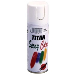 Pintura spray esmalte electrodomesticos titan blanco 200 ml
