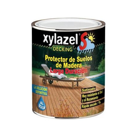 Protector para suelos de madera 750 ml teca xylazel decking