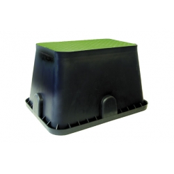 Arqueta rectangular aqua control para 3 electrovalvulas 40 x 31 x 27 cm - c1903