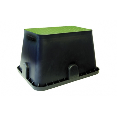 Arqueta rectangular aqua control para 3 electrovalvulas 40 x 31 x 27 cm - c1903