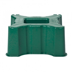 Base para deposito agua graf rectangular verde 300l