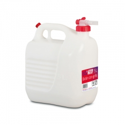 Bidon con grifo tayg uso alimentario blanco 5l