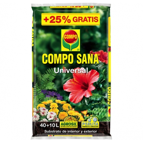 Substrato universal compo sana con perlita 50 l