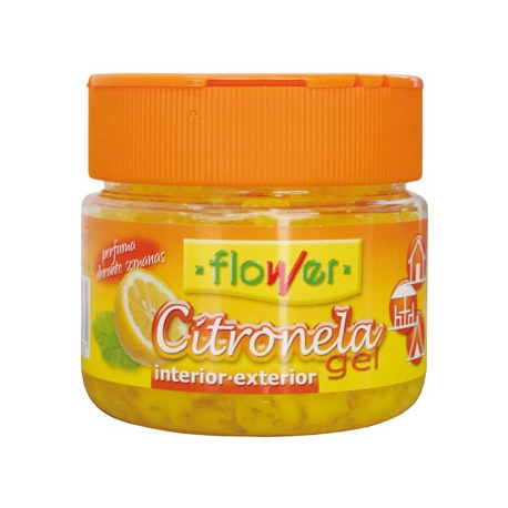 Repelente mosquitos flower gel citronela 125 gr