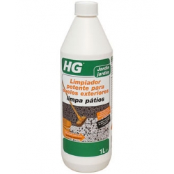 Limpiador potente hg para suelos de exterior 1l